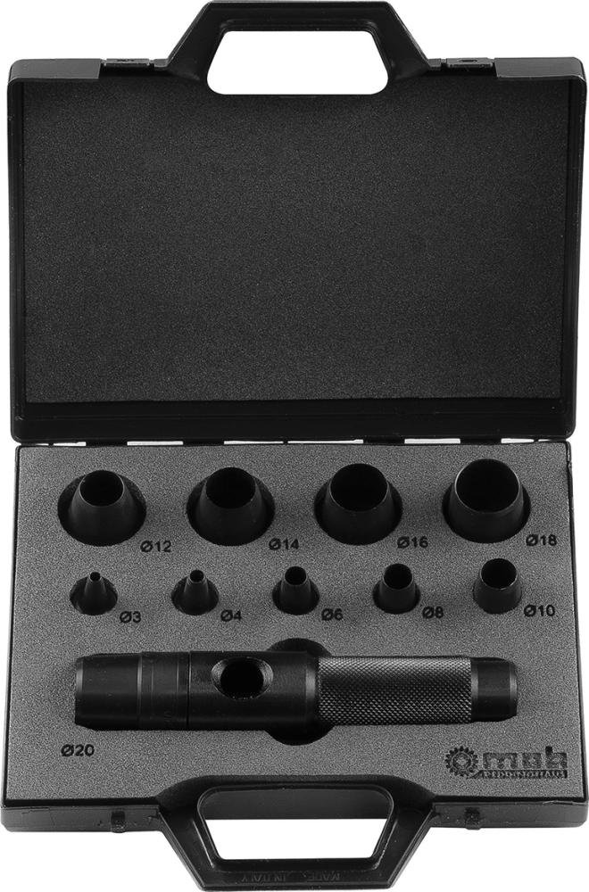 PEDDINGHAUS Locheisensatz3-20mm gerade Produktbild img1 L