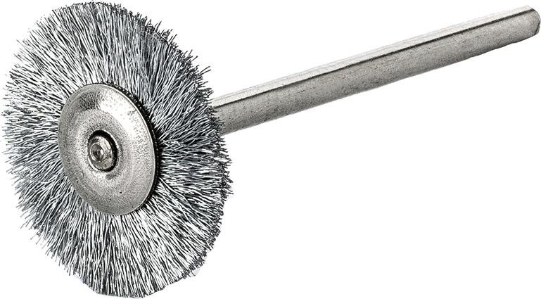 Miniatur-Rundbürste, V2A, gewellt Produktbild img1 L