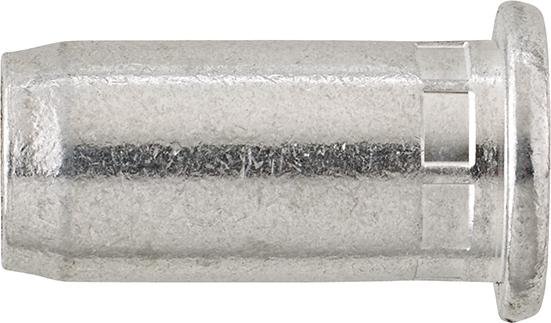 GESIPA Blindnietmutter PolyGrip Flachrundkopf M6x9x18mm Aluminium Produktbild img1 L