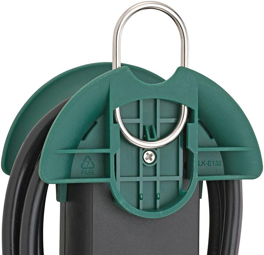 FORTIS Steckdosenleiste 5-fach 3m H05VV-F3G1,5 Aufrollhilfe und Haken Produktbild img2 L