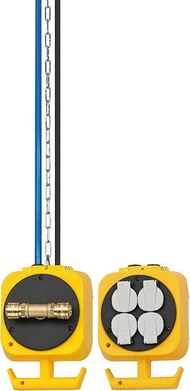 Energie-Block Druckluft H05VV-F 3G1,5 5m 6/12mm Brennenstuhl Produktbild img2 L