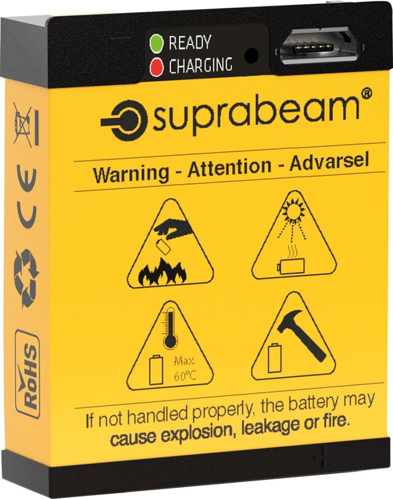 SUPRABEAM Ersatzakku passend zu V3pro/V4pro Produktbild img1 L