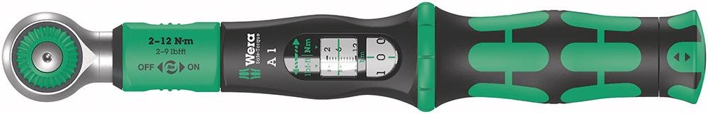 WERA Drehmomentschlüssel Safe-Torque 1/4" 2-12Nm Produktbild img1 L