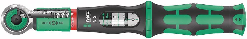 WERA Drehmomentschlüssel Safe-Torque für 1/4"-Bits2-12Nm Produktbild img2 L