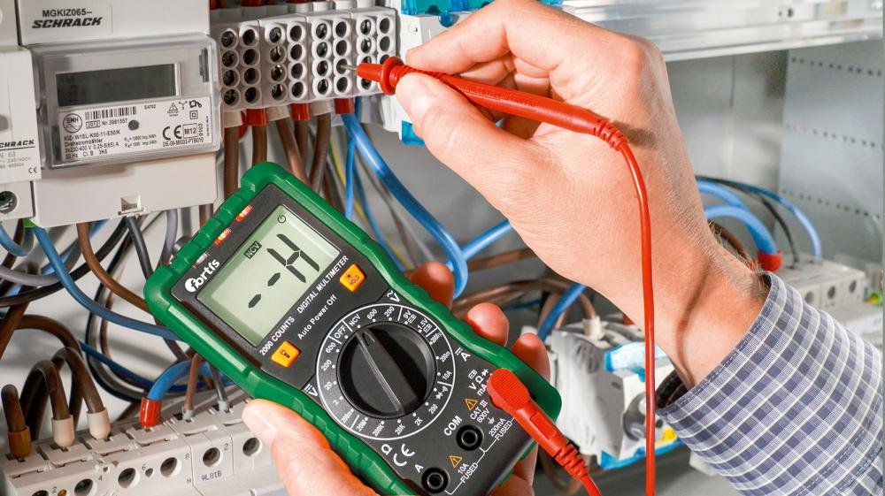 Digital-Multimeter 0,1 mV-600V FORTIS Produktbild img3 L