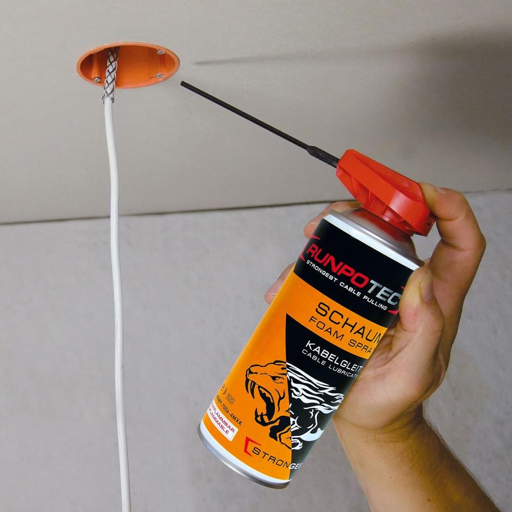 RUNPOTEC Gleitmittel 400ml Spraydose Kab säurefrei Kst/Metall/ Beton wasserlöslich Produktbild img3 L