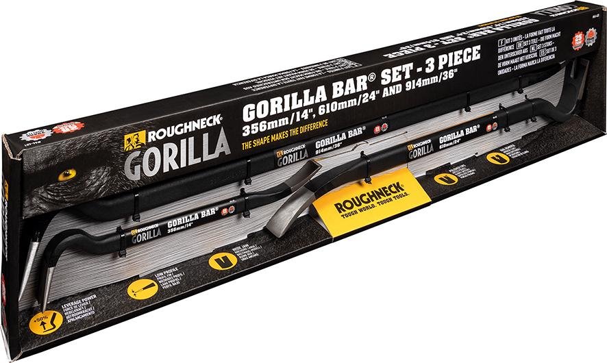 ROUGHNECK Brecheisensatz Gorilla Bar 14/24/36" 3-teilig Produktbild img1 L