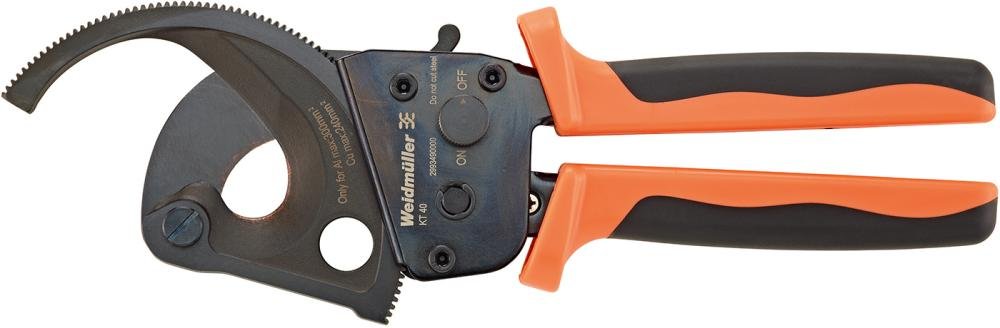 WEIDMÜLLER KabelschneiderKT40 Ratschenfunktion bisø 40mm Produktbild img1 L