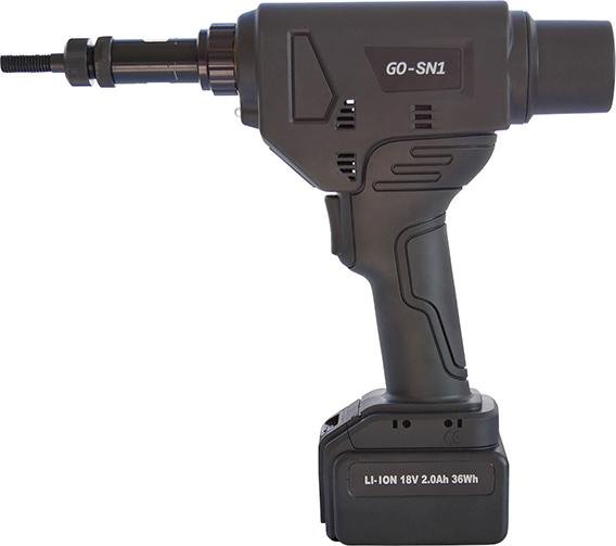 GOEBEL Akku-BlindnietmuttergerätGO-SN 1 M5-10 2 Akku 2 Ah36Watt Laderät Koffer Produktbild img1 L