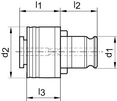 Schnellwechsel-Einsatz ES 3 12,0mm FORTIS Produktbild img2 L