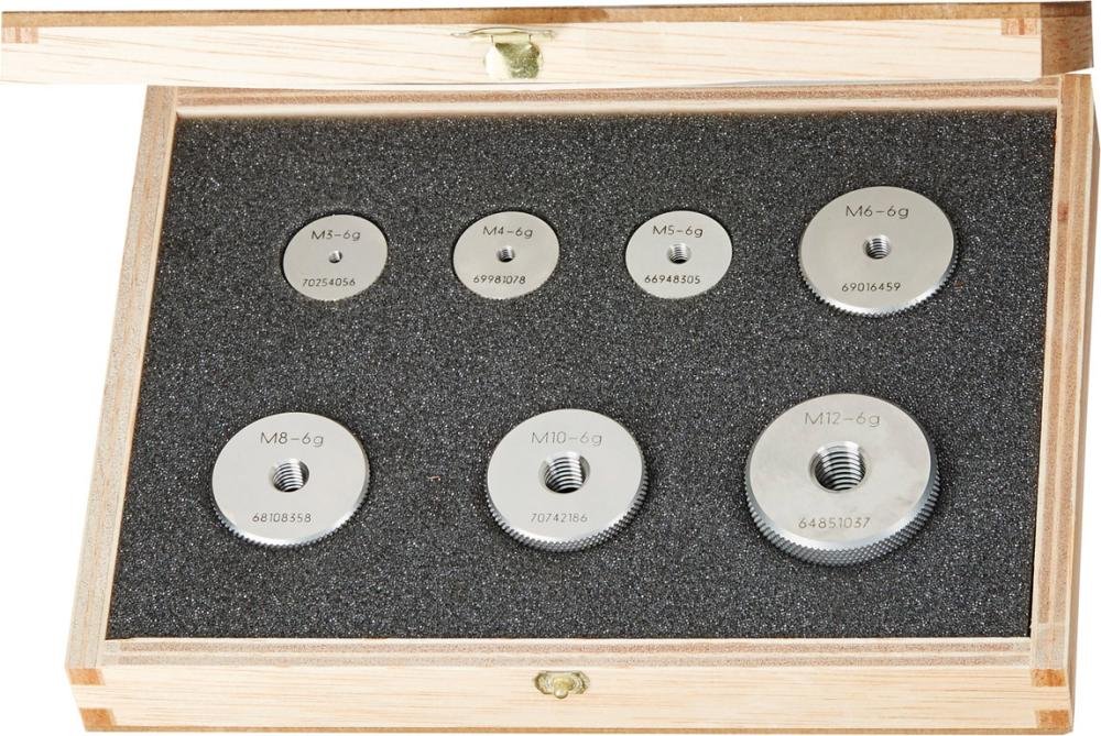 Gewinde-Gutlehrring Set M 3 - M 12 Tol. 6g JBO Produktbild img1 L