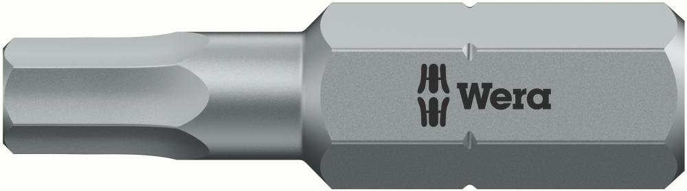 WERA Bit 1/4" 6-kant 5x25mm Produktbild img1 L
