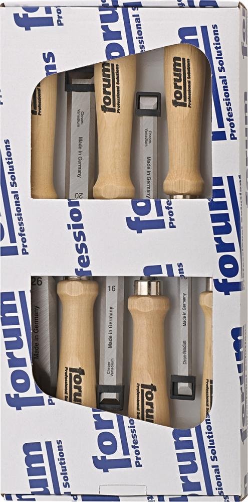 FORUM Stechbeitel-Satz Holzheft6tlg. Produktbild img1 L