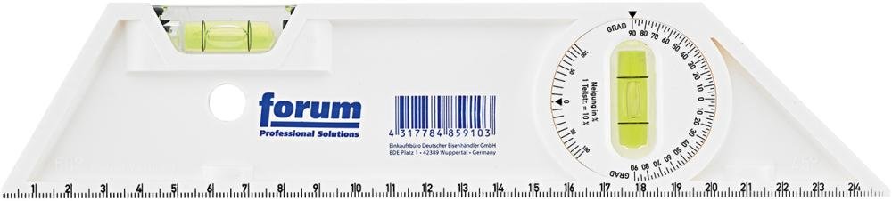 FORUM Univers.-Wasserwaage 25cm m.Magnet Produktbild img1 L
