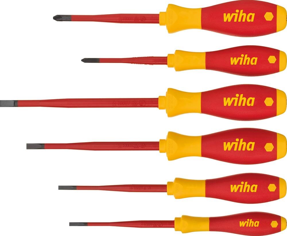 WIHA Schraubendrehersatz slimFIX VDE 6-teilig Produktbild img1 L
