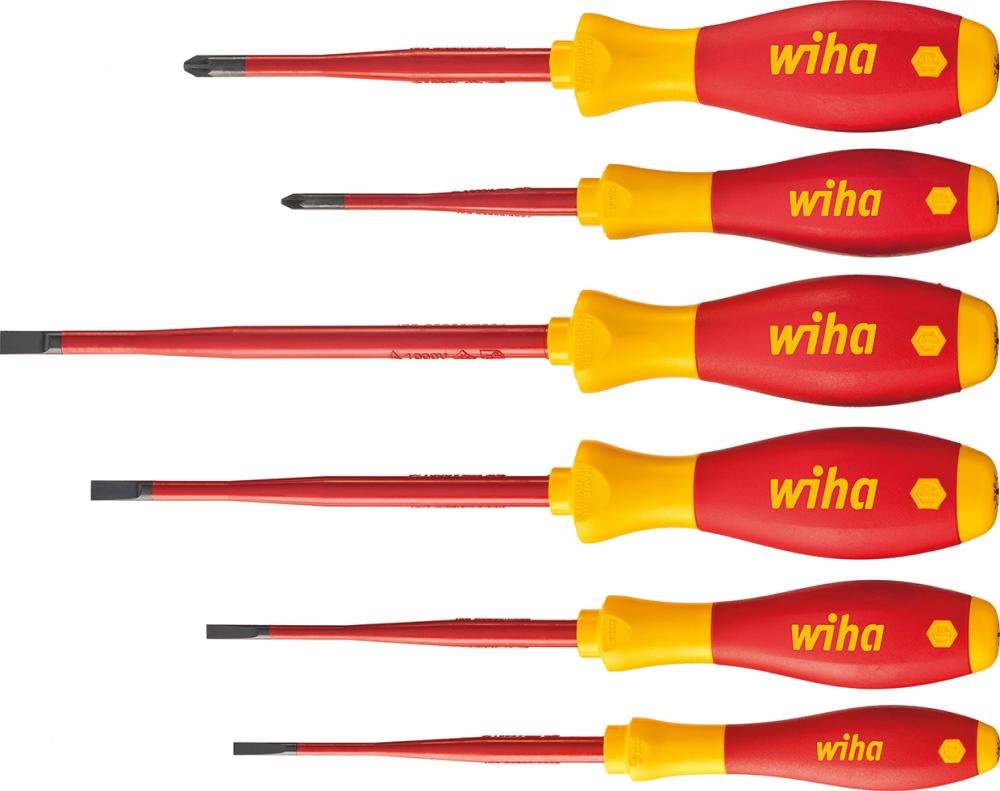 WIHA Schraubendrehersatz 320N ZK6 SO Schlitz/PZ 6-teilig Produktbild img1 L