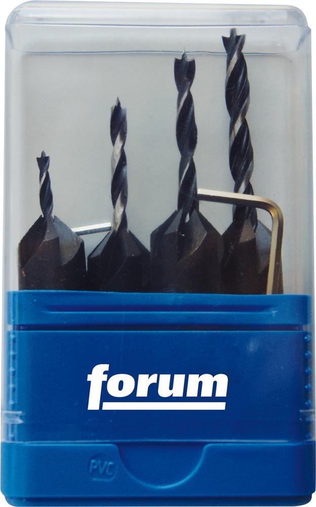 FORUM Aufsteckversenkersatz HS mit Bohrer 4-tlg. Produktbild img1 L
