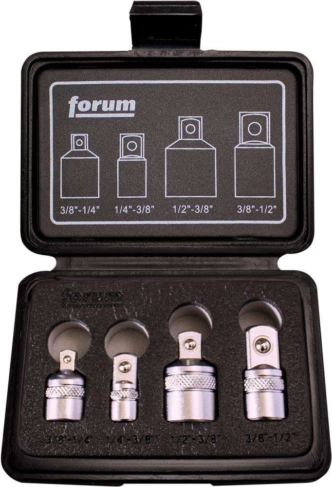 FORUM Vergrößerungsstück-/ Reduzierstücksatz 1/4"- 1/2" 4-teilig Produktbild img1 L