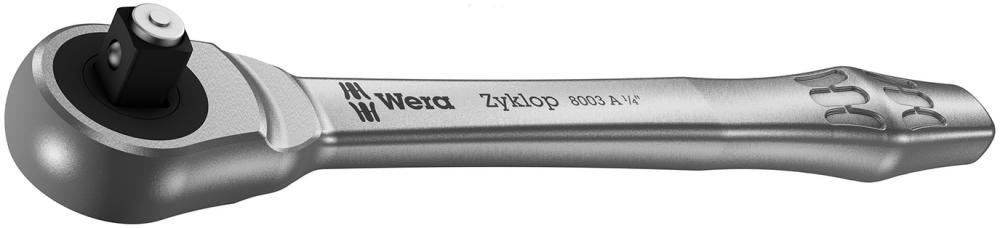WERA Durchsteckknarre Zyklop metal push 1/4" Produktbild img2 L