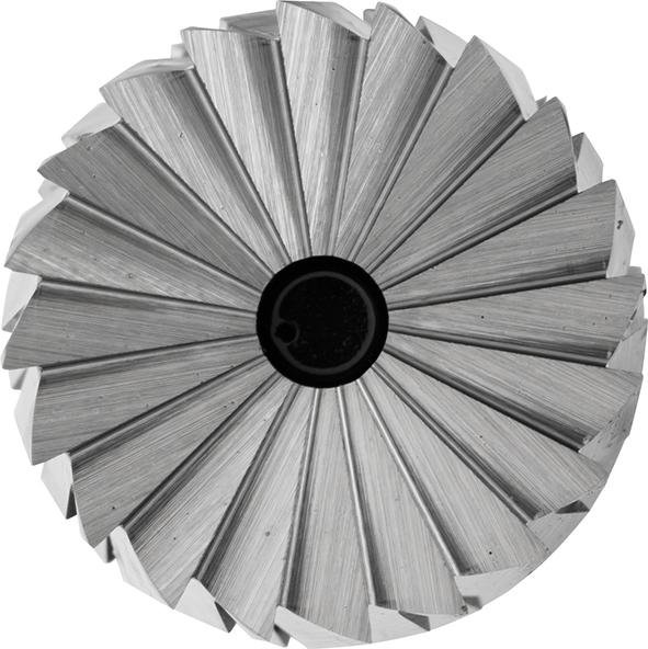 PFERD TOOLS Hartmetall Frässtift Zylinder ZYAS stirnverzahnt Ø 12x25mm Schaft-Ø 6mm Z3P universal mittel kreuzverzahnt Produktbild img2 L