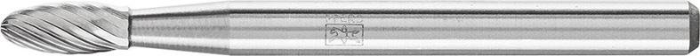PFERD TOOLS Hartmetall Frässtift Flamme B Ø 03x07 mm Schaft-Ø 3 mm Z5 universal fein Produktbild img1 L