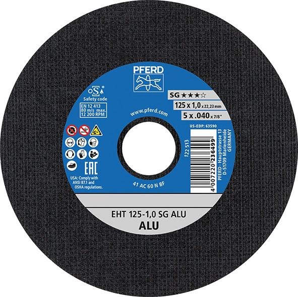 Trennscheibe EHT 180x1,6x22,23 mm gerade Leistungslinie SG ALU für Alu Produktbild img2 L