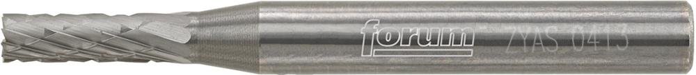 FORUM HM-Frässtift, 6-mm-Schaft, Zylinderform ZYA-S, mit Stirnverzahnung, Zahnung C Produktbild img1 L