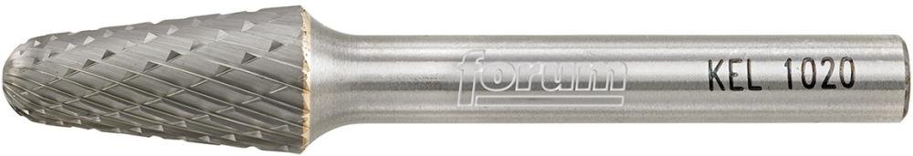 FORUM HM-Frässtift mit 6 mm Schaft, Rundkegelform KEL, Zahnung C Produktbild img2 L