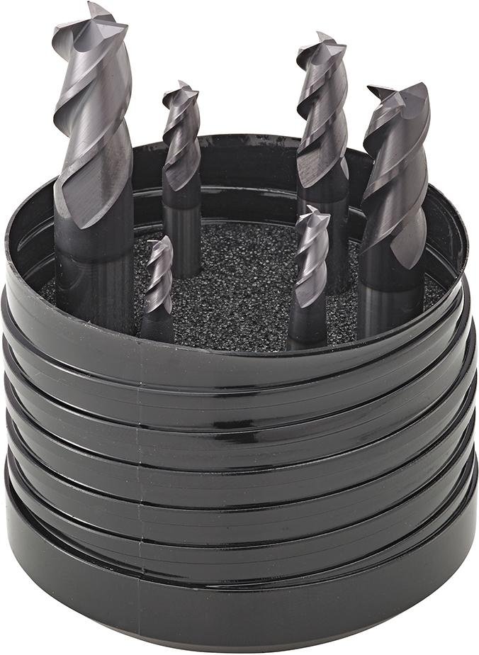 FORUM Schaftfräser 6527L VHM TiAlN4-12mm 45G Z 3 Produktbild img1 L