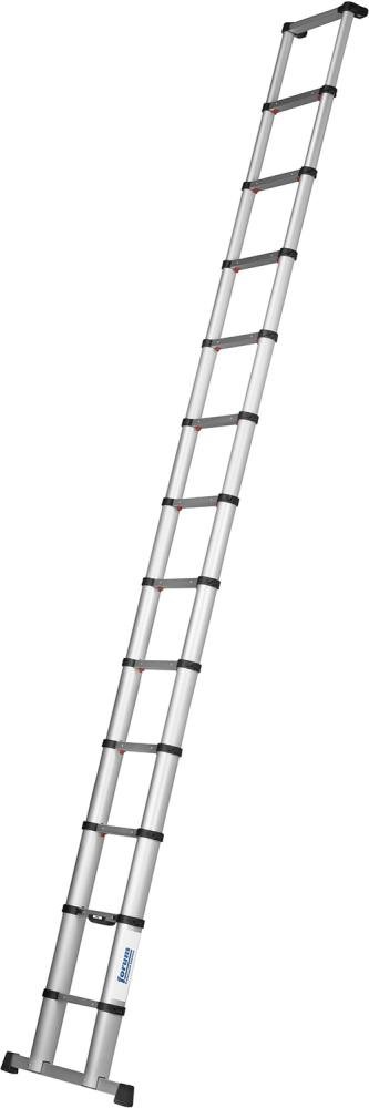 FORUM Teleskopleiter max.380cm DIN EN 131-6 Produktbild img1 L