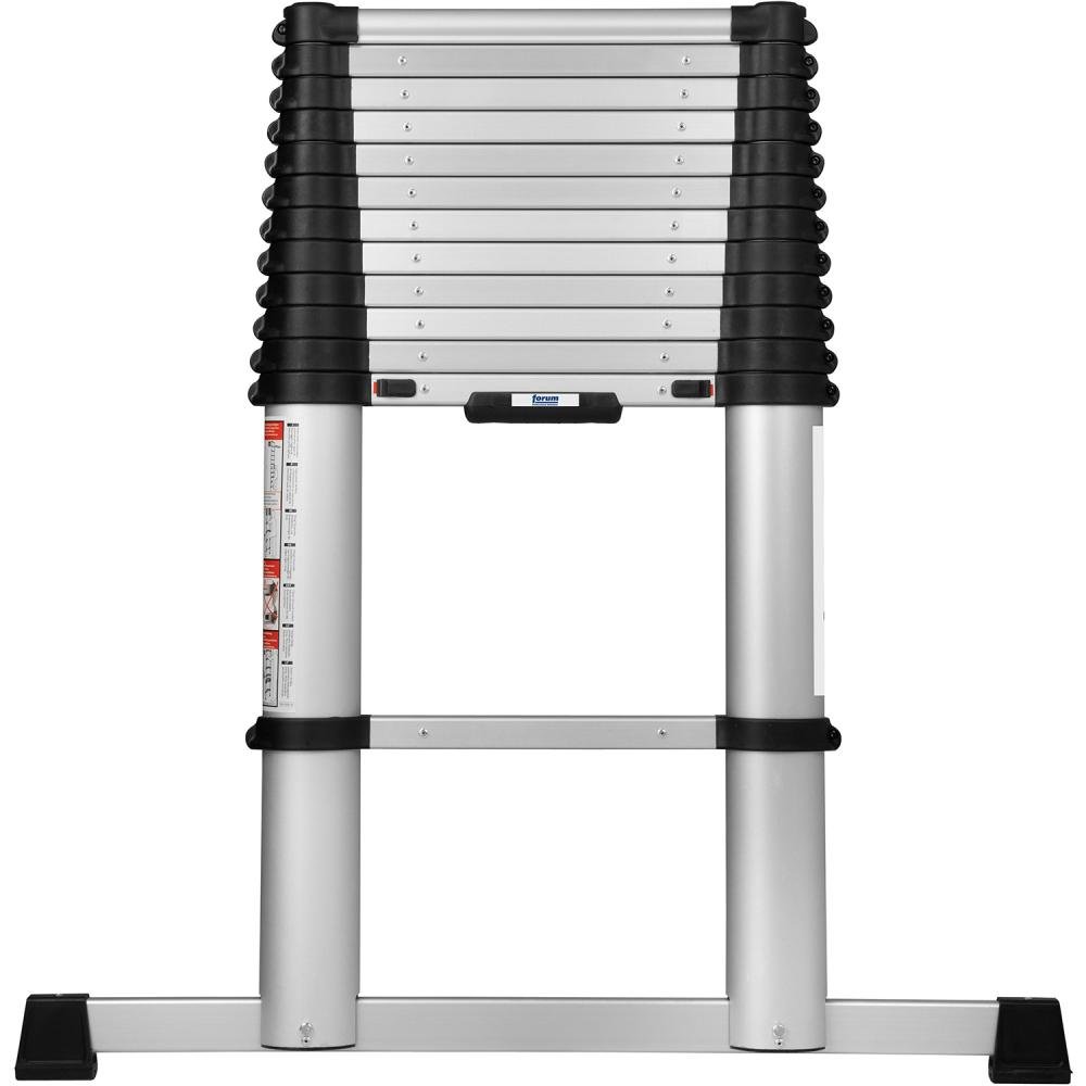 FORUM Teleskopleiter max.380cm DIN EN 131-6 Produktbild img2 L