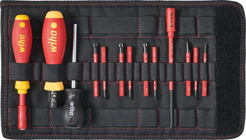 WIHA Drehmomentschrauber-Set 0,8-5Nm 13-teilig in Tasche Produktbild img1 L