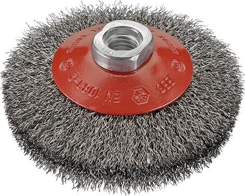 FORUM Kegelbürste Stahldraht  M14 100x0,30mm gewellt Produktbild img1 L