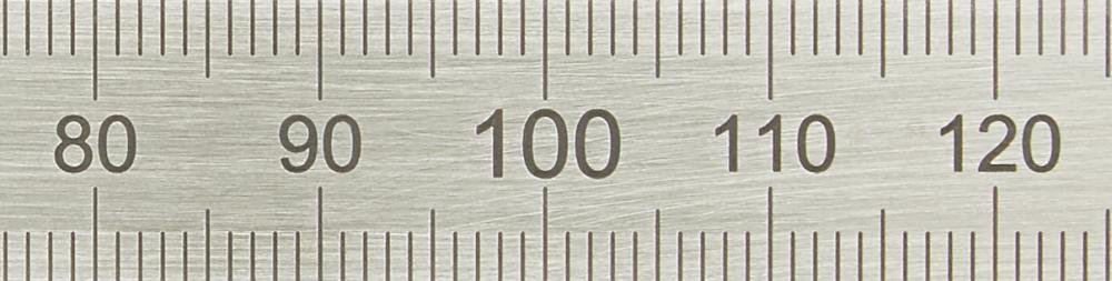 Stahlmaßstab, biegsam, 1-mm-Teilung Produktbild img1 L