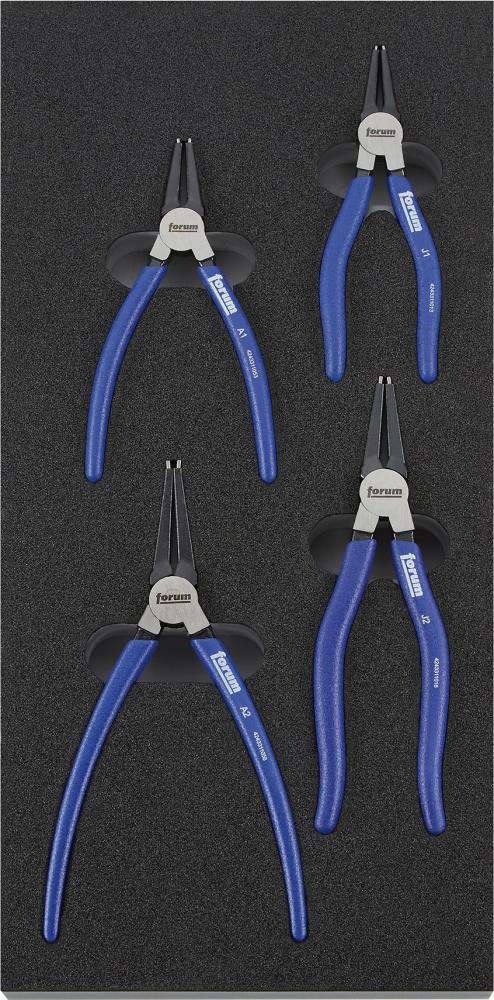 FORUM Werkzeugmodul 1/3 188x395x30mm Sicherungsringzangen Produktbild img1 L