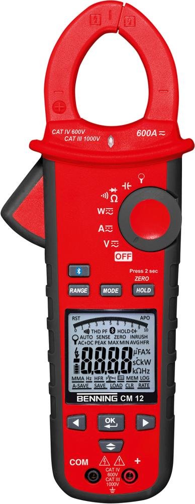 BENNING Stromzangen-Multimeter CM12 Produktbild img1 L