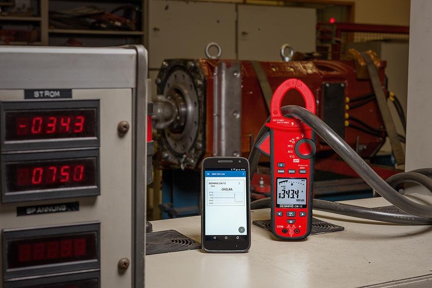 BENNING Stromzangen-Multimeter CM12 Produktbild img2 L