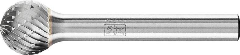 PFERD TOOLS Hartmetall Frässtift Kugel KUD Ø 12x10mm Schaft-Ø 6 mm Z3P universal mittel kreuzverzahnt Produktbild img1 L