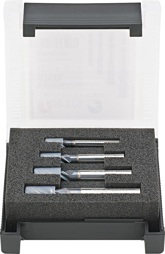 VHM-Schaftfräser-Satz, Carapace+, lang, STEEL Produktbild img1 L