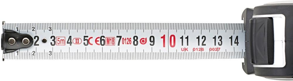 FORUM Taschenbandmaß Stahlband 5m x 25mm Produktbild img2 L