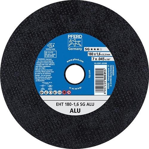 Trennscheibe EHT 180x1,6x22,23 mm gerade Leistungslinie SG ALU für Alu Produktbild img1 L