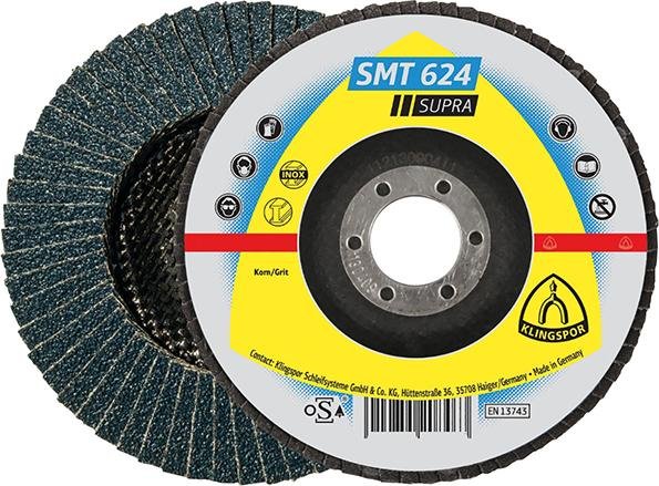 Schleifmopteller SMT624 115mm K120 gew. Klingspor Produktbild img1 L