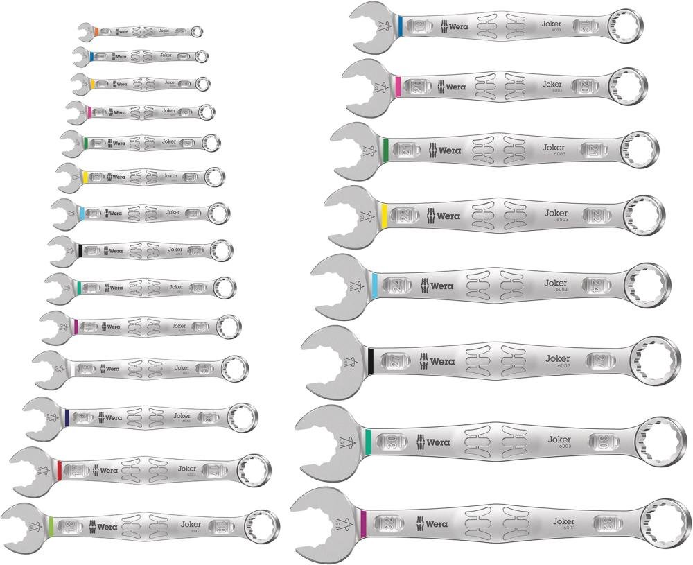 WERA Ringmaulschlüsselsatz Joker 6003 5,5-32mm 22-teilig im Karton Produktbild img1 L