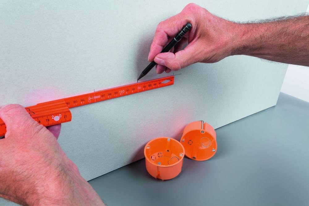 WIHA Gliedermaßstab Longlife Electric Kunststoff 2m 15mm orange Produktbild img4 L