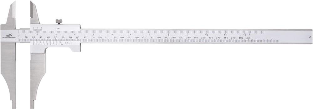 Werkstattmessschieber mit Spitzen, ohne Feinstellung Produktbild img1 L