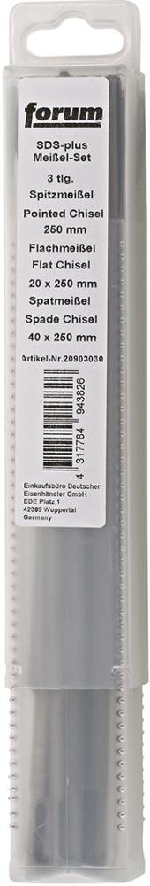 FORUM SDS-Plus-Meißel-Satz 3tlg. Produktbild img1 L