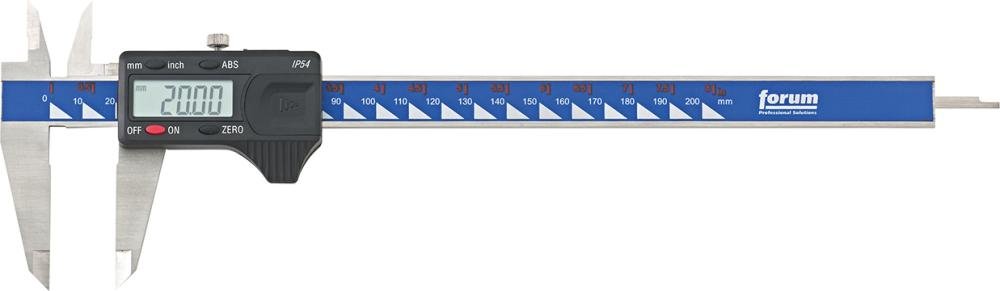 FORUM Digital-Taschenmessschieber  IP54 200mm o.Daten Produktbild img1 L