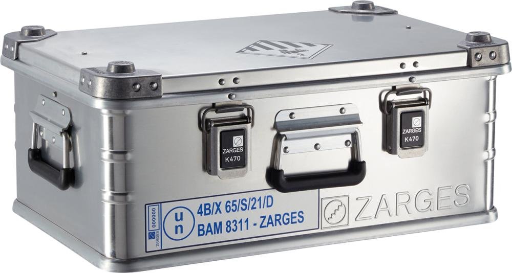 Zarges Alu Kiste K 470 42 l Akku Safe Universal IM: ca. B550xT350xH220 mm Produktbild img2 L