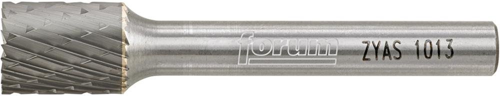 FORUM HM-Frässtift, 6-mm-Schaft, Zylinderform ZYA-S, mit Stirnverzahnung, Zahnung C Produktbild img4 L