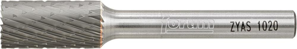 FORUM HM-Frässtift, 6-mm-Schaft, Zylinderform ZYA-S, mit Stirnverzahnung, Zahnung C Produktbild img5 L